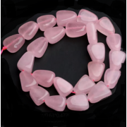 Kralen Chalcdone 16x12mm Roze